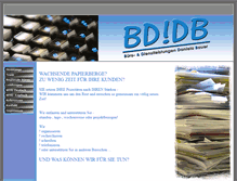Tablet Screenshot of bd-db.de
